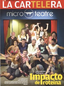 Portada LA CARTELERA del LEVANTE Micro Teatre EL OSO SE ABURRE (1)